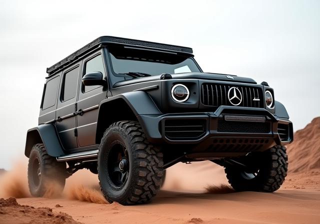 The 'Raptor' G63, modified for off-road dominance.